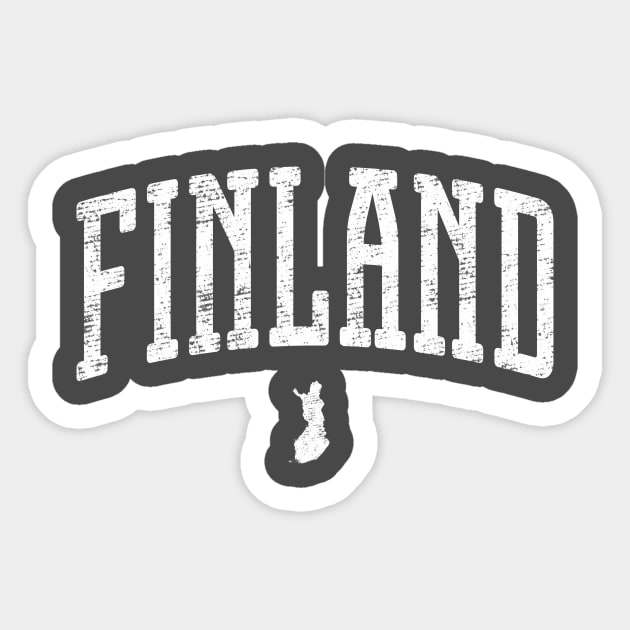 Finland Icon Vintage Sticker by Vicinity